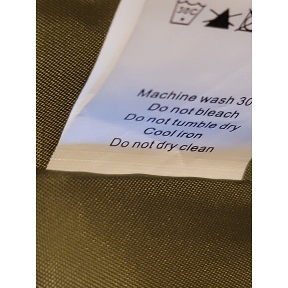 Men's Puffer Quilted Vest XXL Olive green Lightweight NWOT - Picture 4 of 6